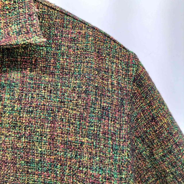 Needles(ニードルズ) C.O.B.CLASSIC SHIRT ジャガード オープンカラー L/S シャツ メンズ JPN：S 【中古】【ブランド古着バズストア】