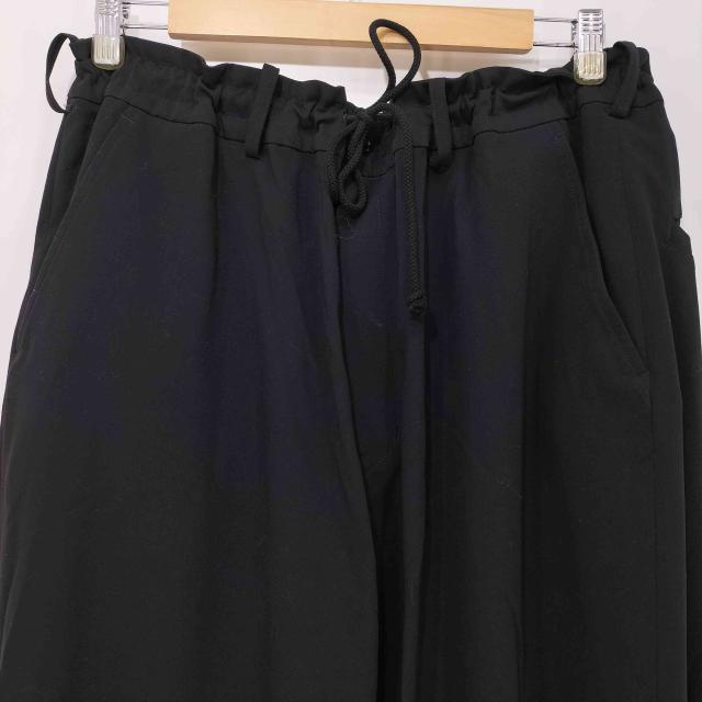 syte by Yohji Yamamoto(サイトバイヨウジヤマモト) ポリエステルレーヨン ギャバジン フレアシーム カラスパンツ メンズ JPN：3 【中古】【ブランド古着バズストア】_4