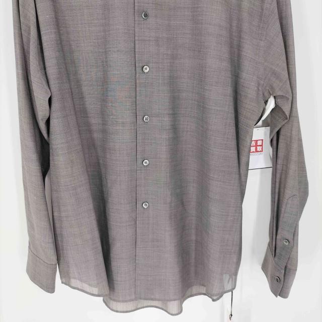 USED古着(ユーズドフルギ) {{LAPIIS}} 24AW FINE WOOL CHAMBRAY SHIRT ファインウールシャンブレーシャツ メンズ JPN：1 【中古】【ブランド古着バズストア】_4