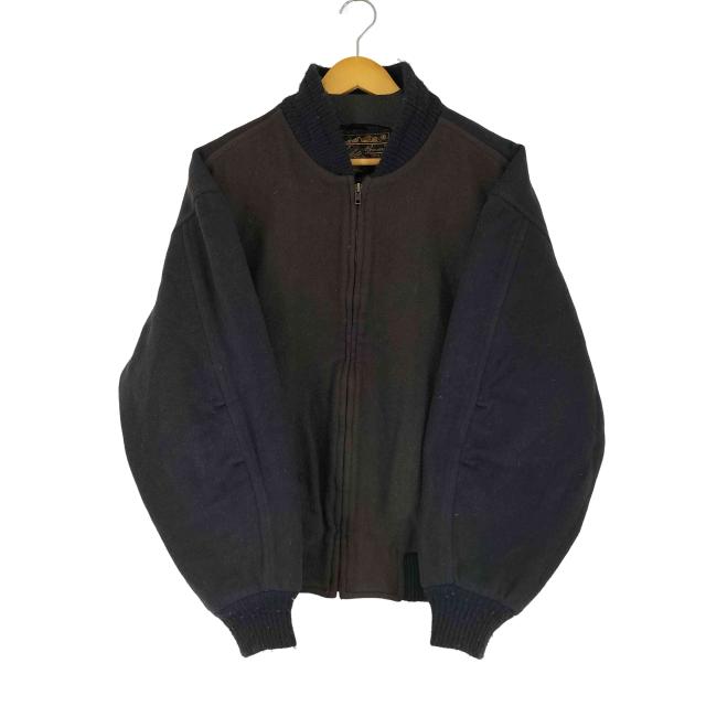 古着 80s 黒タグ エディーバウアー オンブレ ウールジャケット