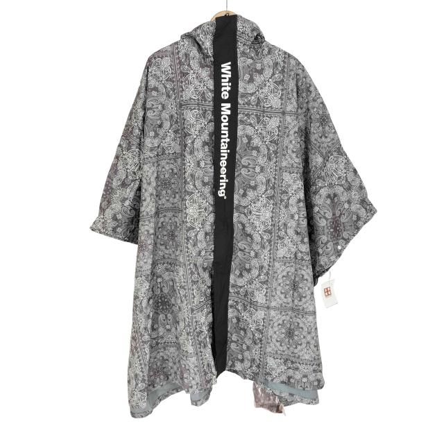 WHITE MOUNTAINEERING(ホワイトマウンテニアリング) ペイズリー レインポンチョ メンズ 表記無 【中古】【ブランド古着バズストア】