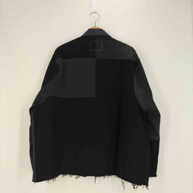 ACNE STUDIOS(アクネストゥディオズ) 19AW Bla Konst Recrafted Jacket 再構築パッチワークデニムジャケット  メンズ 44【中古】【ブラン｜au PAY マーケット