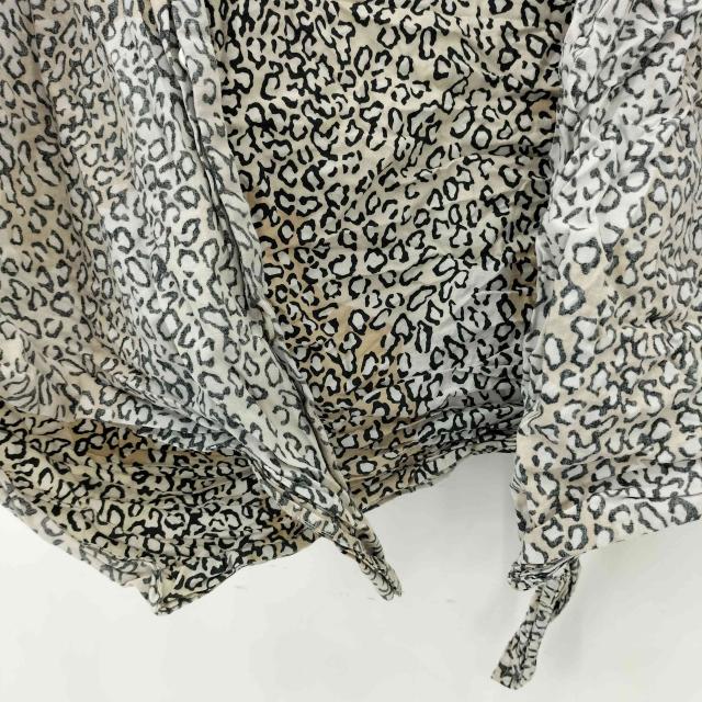 COMME des GARCONS(コムデギャルソン) アニマル柄 インサイドアウト ノースリーブ ボタンレスベスト レディース S【中古】【ブランド古着バズストア】_4