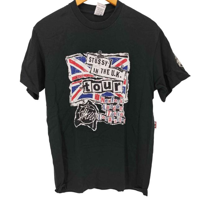 Stussy(ステューシー) 銀タグ シングルステッチ プリントS/S TEE メンズ  M【中古】【ブランド古着バズストア】