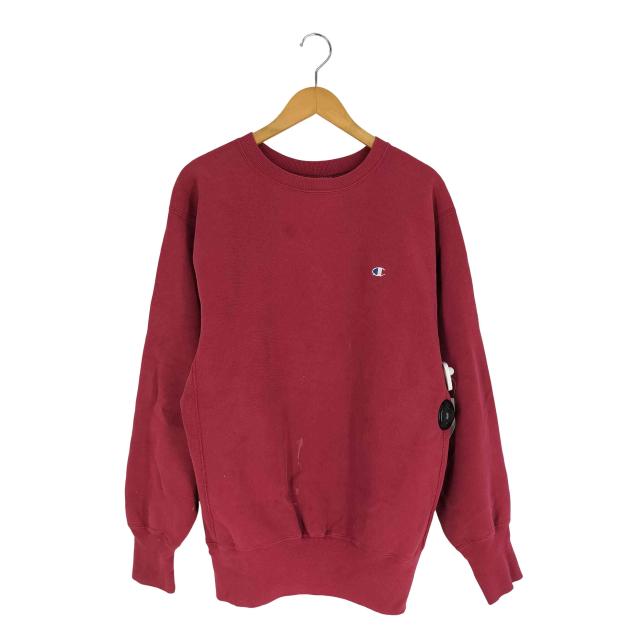 Champion(チャンピオン) 90S USA製 刺繍タグ REVERSEWEAVE 目あり クルーネックスウェット メンズ import：XL 【中古】【ブランド古着バズストア】