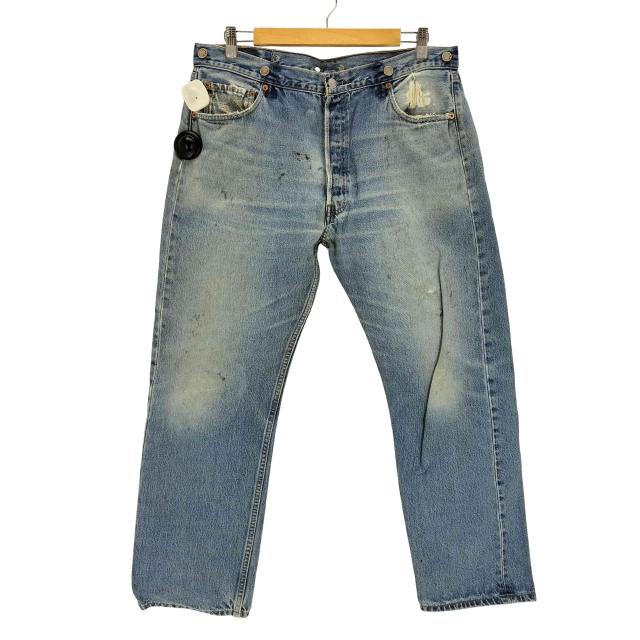 Levis(リーバイス) 00s USA製 ボタン裏555 バレンシア工場 501XX ボタンフライデニム メンズ  W38L32【中古】【ブランド古着バズストア】