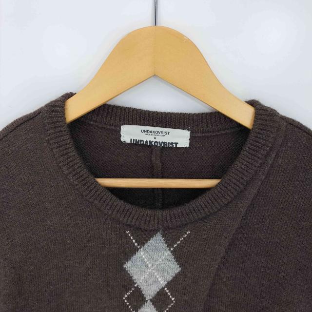 【名作】UNDERCOVER  2012AW アーカイブ マルクス ニット UNDERCOVER - アンダーカバー UCX4906 ウールモヘヤボーダー