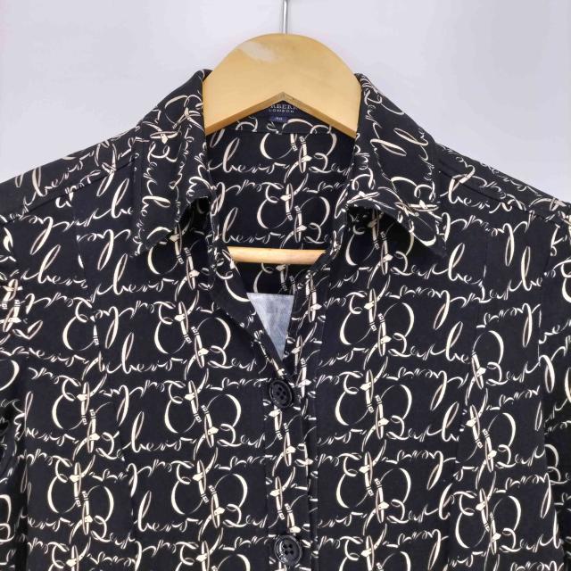 BURBERRY LONDON(バーバリーロンドン) 総柄 シルク100 チュニック