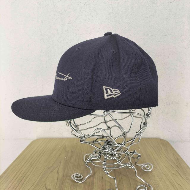 Yohji Yamamoto(ヨウジヤマモト) 59FIFTY ロゴ刺繍 ベースボールキャップ メンズ  57.7cm【中古】【ブランド古着バズストア】