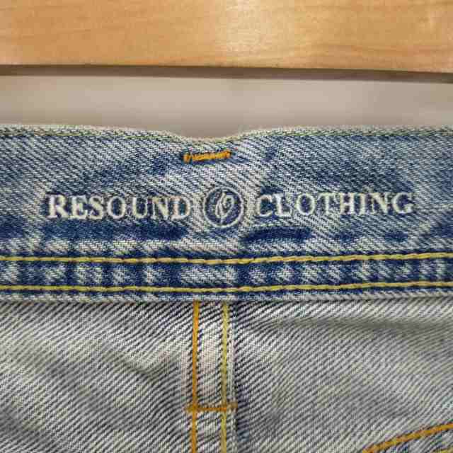 RESOUND CLOTHING(リサウンドクロージング) クラッシュ加工デニム