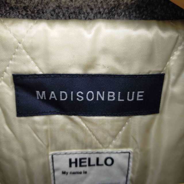 MADISONBLUE(マディソンブルー) HOOD MELTON CADET COAT メルトンコート レディース 00【中古】【ブランド古着バズストア】