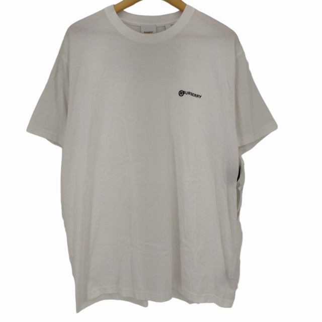 BURBERRY LONDON ENGLAND(バーバリーロンドンイングランド) ロゴ ロケーション プリント Tシャツ メンズ import：M  【中古】【ブランド古｜au PAY マーケット