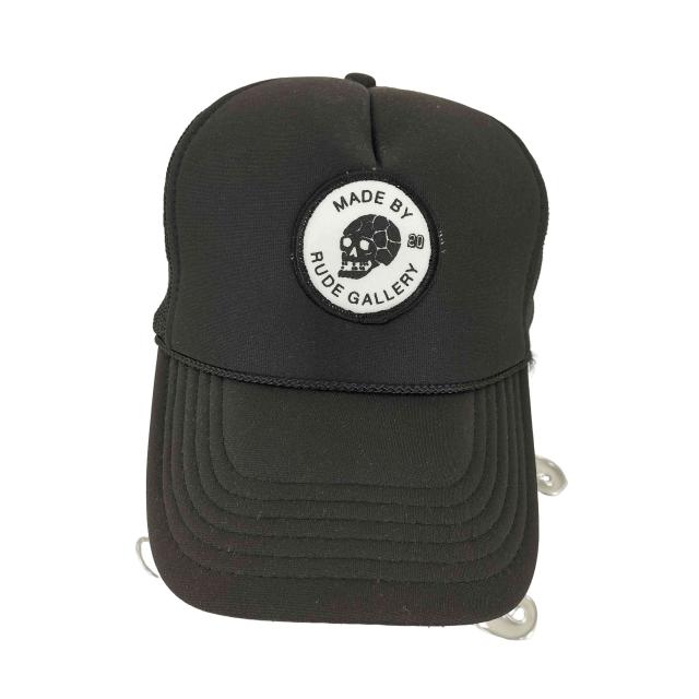 RUDE GALLERY(ルードギャラリー) 20 SKULL WAPPEN MESH CAP メンズ 表記無 【中古】【ブランド古着バズストア】の通販は 5,269円