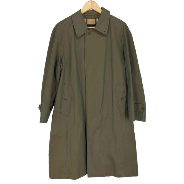 BURBERRYS(バーバリーズ) 玉虫 裏地ノヴァチェックステンカラーコート メンズ  170【中古】【ブランド古着バズストア】の通販は