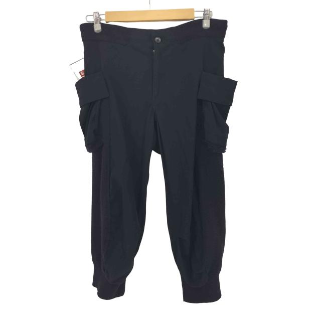 Ys(ワイズ) ウール100% ニット切替 ジョガーカーゴパンツ メンズ JPN：2 【中古】【ブランド古着バズストア】