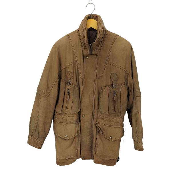 USED古着(ユーズドフルギ) オーバーサイズレザージャケット メンズ  