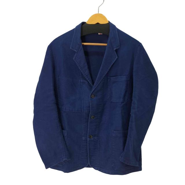 USED古着(ユーズドフルギ) 70s〜80s YVES PASSANT モールスキンフレンチワークジャケット メンズ 表記無 【中古】【ブランド古着バズストア】