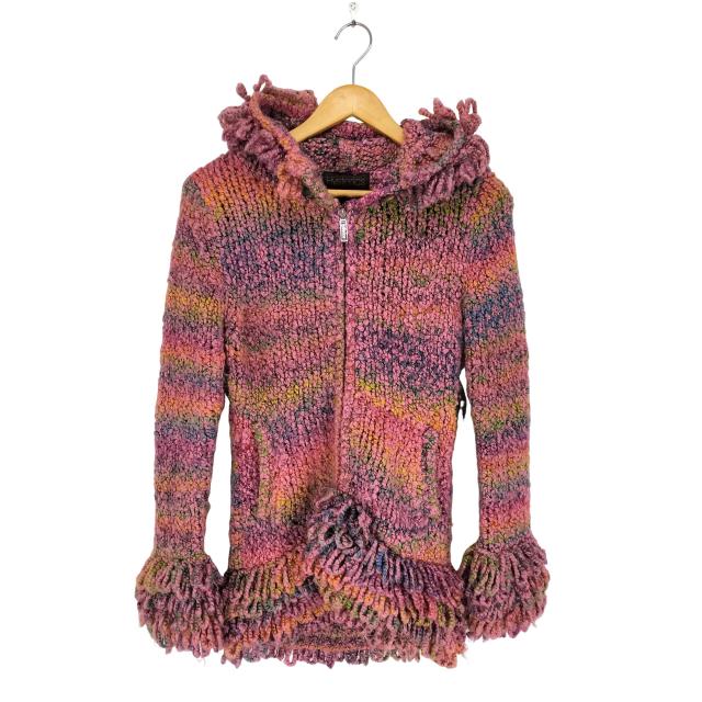 HYSTERICS(ヒステリックス) マルチカラーニットパーカー レディース  FREE【中古】【ブランド古着バズストア】