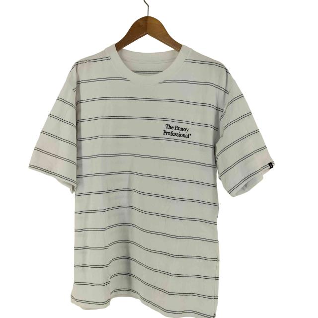 The Ennoy Professional(ザエンノイプロフェッショナル) S/S Border Tee メンズ  L【中古】【ブランド古着バズストア】