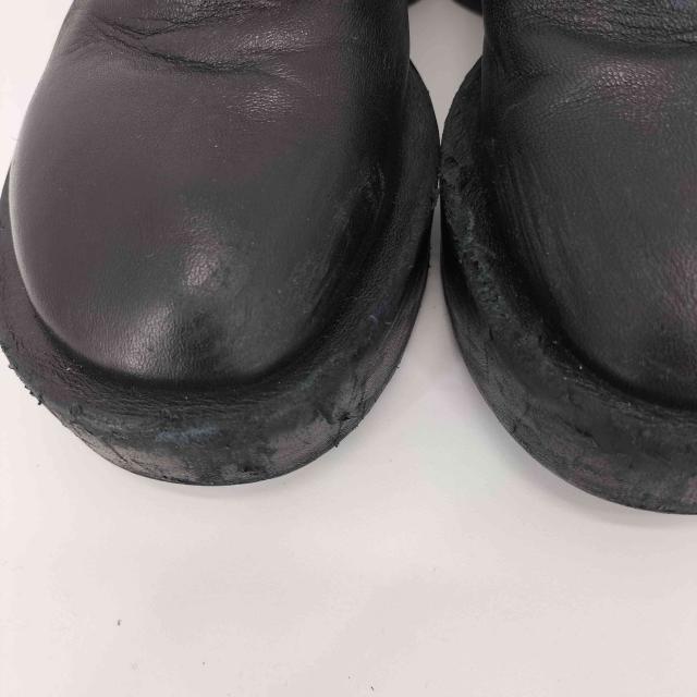 MM6 Maison Margiela(エムエムシックスメゾンマルジェラ) SAFFIANO LEATHER ANKLE BOOTS WITH PLATEAU レディース  37【中古】【ブランド古着バズストア】_3