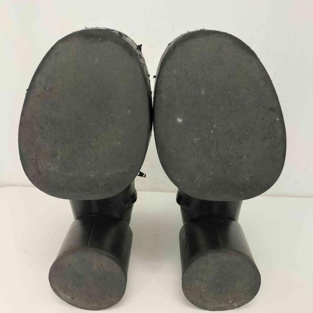 MM6 Maison Margiela(エムエムシックスメゾンマルジェラ) SAFFIANO LEATHER ANKLE BOOTS WITH PLATEAU レディース  37【中古】【ブランド古着バズストア】_4