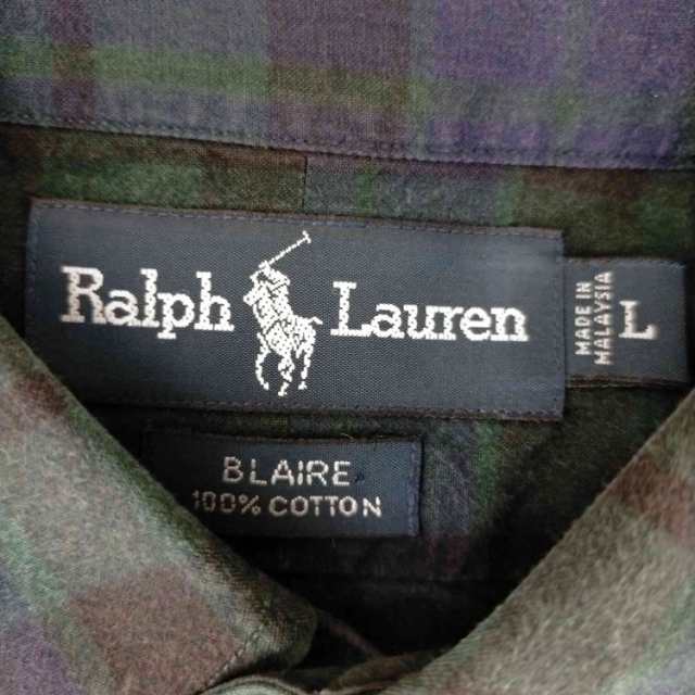 RALPH LAUREN(ラルフローレン) 90s BLAIRE ブラックウォッチ ボタン