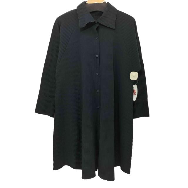 me ISSEY MIYAKE(ミー イッセイミヤケ) A-POC INSIDE プリーツコート L/S シャツワンピース レディース 表記無 【中古】【ブランド古着バズストア】