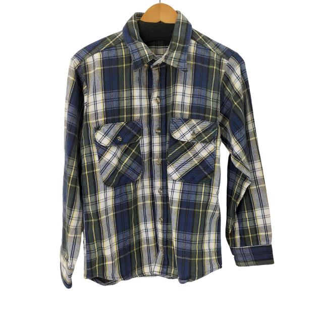 FIVE BROTHER(ファイブブラザー) フラップポケット L/Sフランネルシャツ メンズ import：L 【中古】【ブランド古着バズストア】
