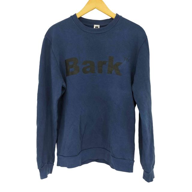 bark(バーク) イタリア製 ロゴプリント クルーネックスウェット メンズ import：S 【中古】【ブランド古着バズストア】