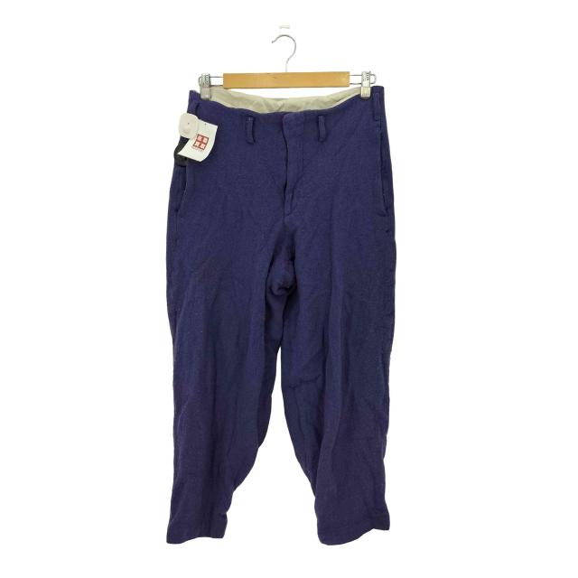 COMME des GARCONS HOMME PLUS(コムデギャルソンオムプリュス) 22AW ジップフライ ウール 縮絨パンツ  メンズ JPN：XS 【中古】【ブランド古着バズストア】
