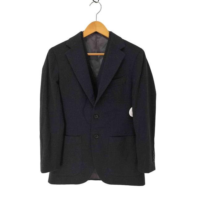 BEAMS(ビームス) Custom tailor カシミヤ ウール 総裏 3B テーラード ジャケット ベスト 2ピース メンズ 表記無 【中古】【ブランド古着バズストア】