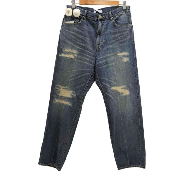 FACETASM(ファセッタズム) 26SS DAMARGED DENIM PANTS ダメージド デニム パンツ メンズ 5【中古】【ブランド古着バズストア】