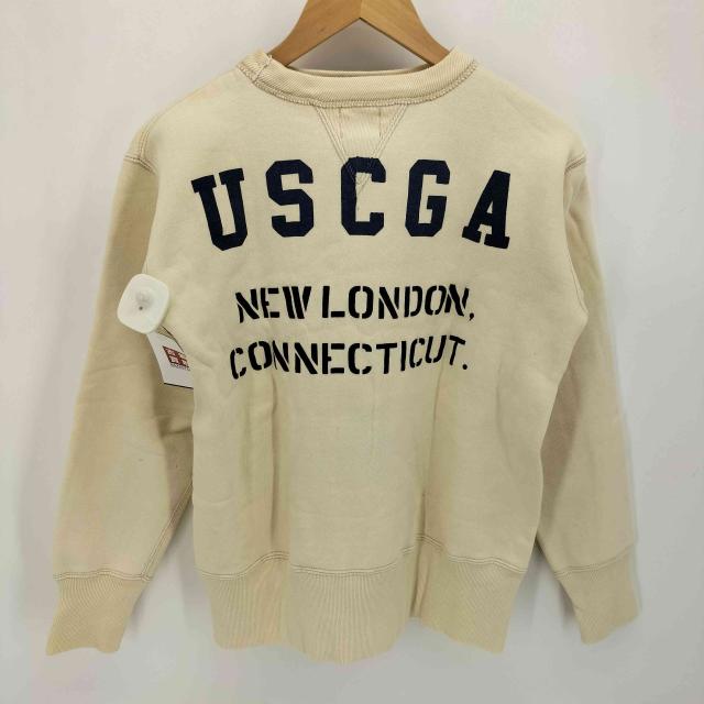 USED古着(ユーズドフルギ) {{BOOTLEGGERS}} POWER WEAR 両V COASTG GUARD ACADEMY 刷り上げる 仕かけるはたご屋 衣手 労働者の一団のど頚 流汗 USCG メンズ US：【中古】【ブランド名古着バズストア】