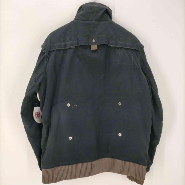 G-STAR RAW(ジースターロー) リップストップ GS.3301 裏地キルティング G-STAR RAW ジースターロウ ジップアップ ブルゾン スリムジャケット
