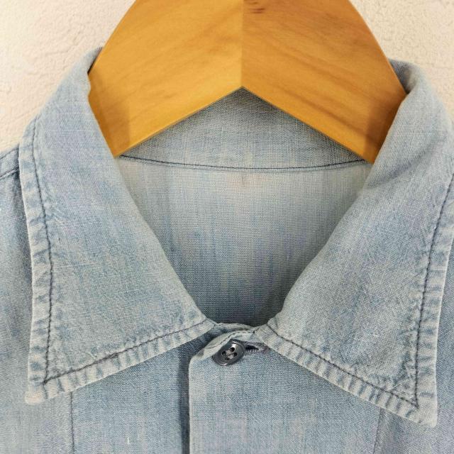 U.S.NAVY(ユーエスネイビー) シャンブレーシャツ メンズ 表記無 【中古】【ブランド古着バズストア】