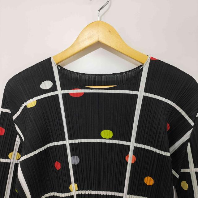 PLEATS PLEASE ISSEY MIYAKE(プリーツプリーズイッセイミヤケ) 26SS CROSSING DOTS レディース JPN：3 【中古】【ブランド古着バズストア】_2