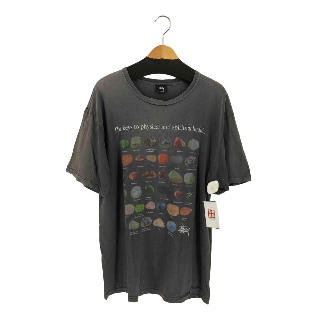 Stussy(ステューシー) Stones Pigment Dyed Tee ストーン ピグメントダイ Tシャツ メンズ import：L 【中古】【ブランド古着バズストア】