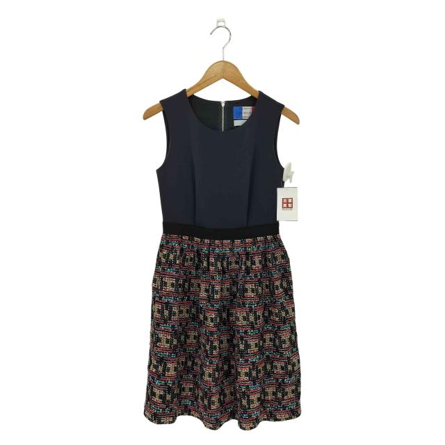 Aveniretoile(アベニールエトワール) 異素材切替ワンピース レディース JPN：34 【中古】【ブランド古着バズストア】