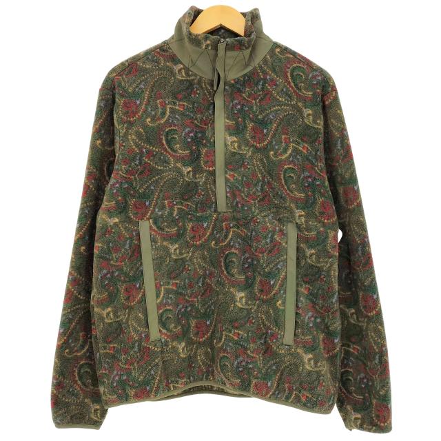USED古着(ユーズドフルギ) {{Aime Leon Dore}} 23aw Paisley Half Zip Fleece Pullover メンズ import：M 【中古】【ブランド古着バズストア】