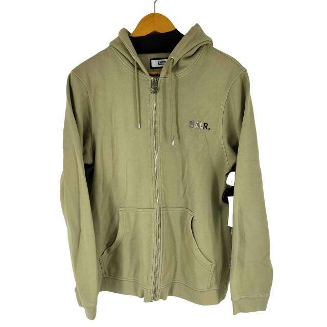 BALR(ボーラー) メタルロゴ ジップパーカー メンズ JPN：L 【中古】【ブランド古着バズストア】