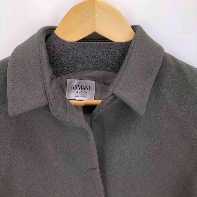 ARMANI COLLEZIONI(アルマーニコレツィオーニ) カシミヤ100% 比翼カバーオール レディース EUR：42 【中古】【ブランド古着バズストア】 ARMANI COLLEZIONI(アルマーニコレツィオーニ) カシミヤ100% 比翼
