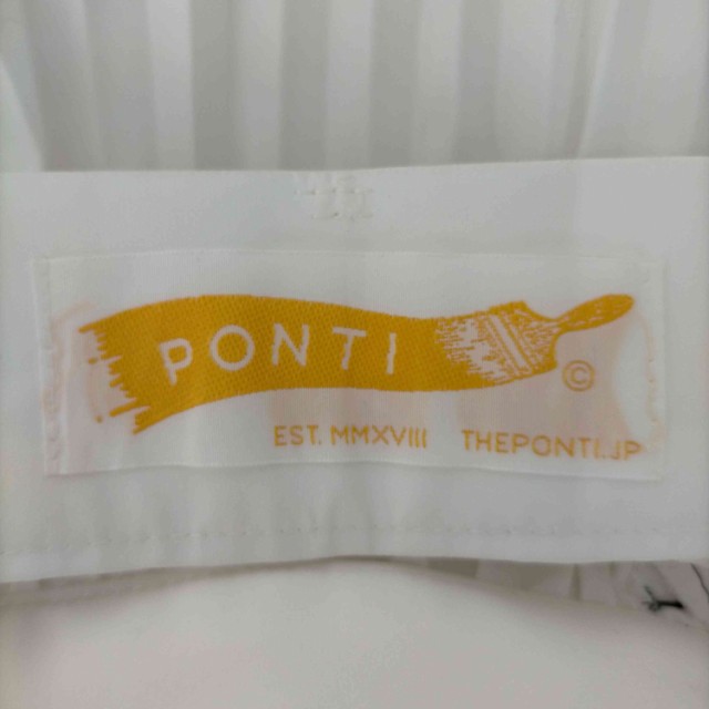 PONTI(ポンティ) プリーツラップスカート レディース FREE 【中古】【ブランド古着バズストア】｜au PAY マーケット