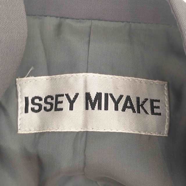 ISSEY MIYAKE(イッセイミヤケ) 白タグ マオカラー ノーカラー ジャケット セットアップ メンズ JPN：M  【中古】【ブランド古着バズスト｜au PAY マーケット