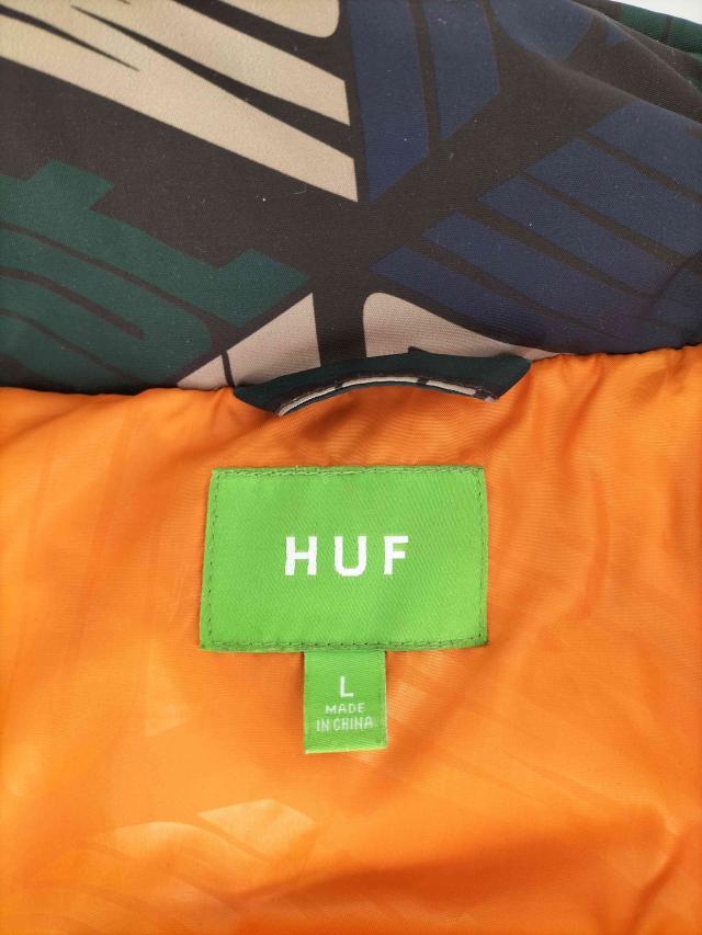 HUF(ハフ) STANDARD PUFFER JACKET メンズ L【中古】【ブランド古着