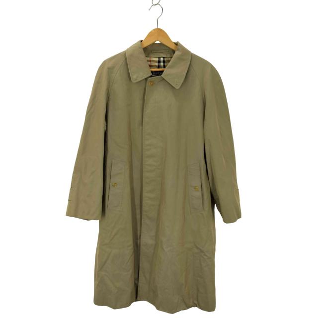 BURBERRYS(バーバリーズ) イングランド製 裏地ノバチェック ステンカラーコート メンズ 表記無 【中古】【ブランド古着バズストア】の通販は