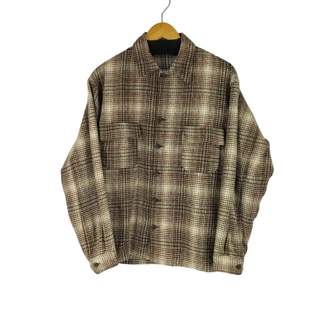 417 by EDIFICE(フォーワンセブンバイエディフィス) グレンチェック ヘビーウエイトシャツ メンズ 表記無 【中古】【ブランド古着バズストア】