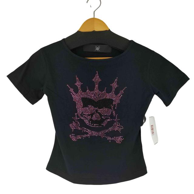 USED古着(ユーズドフルギ) TYPE SHADE TYPE QUEEN RHINESTONE TSHIRT レディース 表記無 【中古】【ブランド古着バズストア】