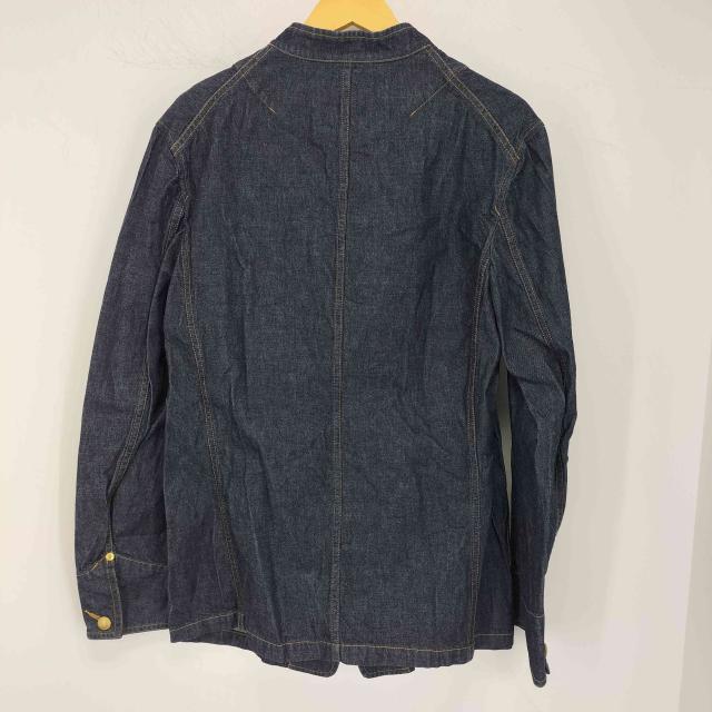 syte by Yohji Yamamoto(サイトバイヨウジヤマモト) 2021ss 10オンスデニムカバーオールジャケット 10 OZ DENIM STAND COLLAR COVERALLS JACKET メン【中古】【ブランド古着バズストア】 syte by Yohji Yamamoto(サイトバイヨウジヤマモト) 2021ss 10オンス
