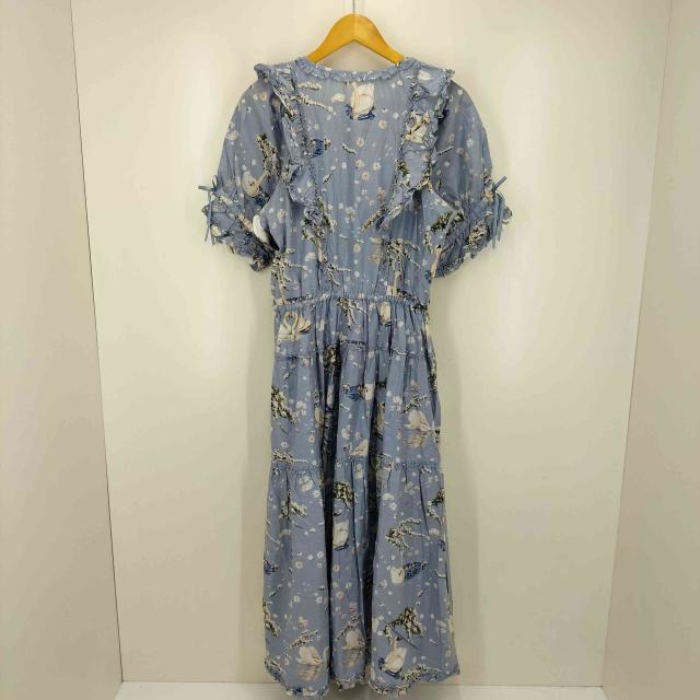 PINK HOUSE(ピンクハウス) 25SS SWAN LAKE プリント ワンピース
