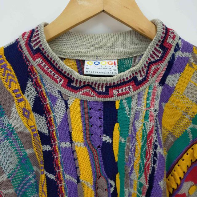 COOGI(クージー) 90s MADE IN AUSTRALIA 3Dニット メンズ import：M 